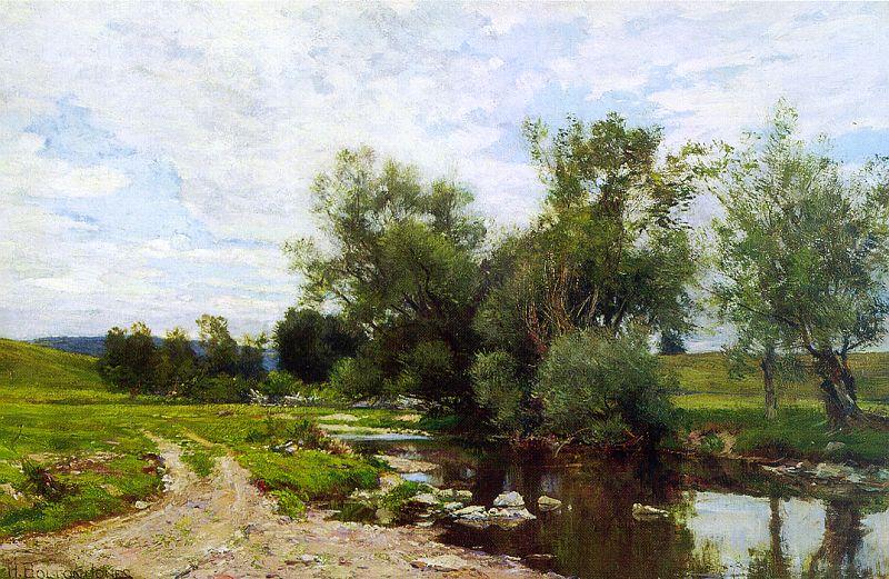 Hugh Bolton Jones On the Green River oil painting picture
